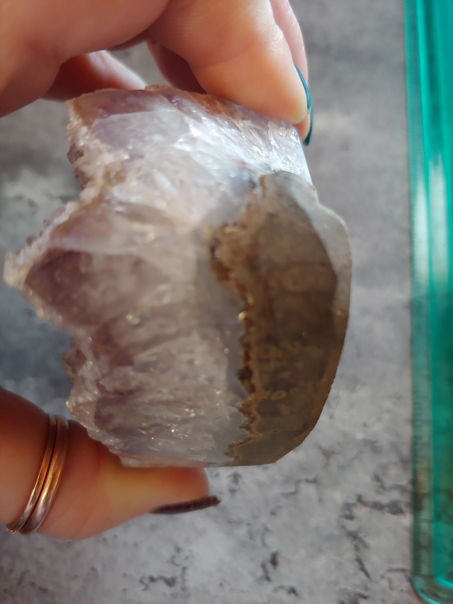 Amethyst Heart Clusters