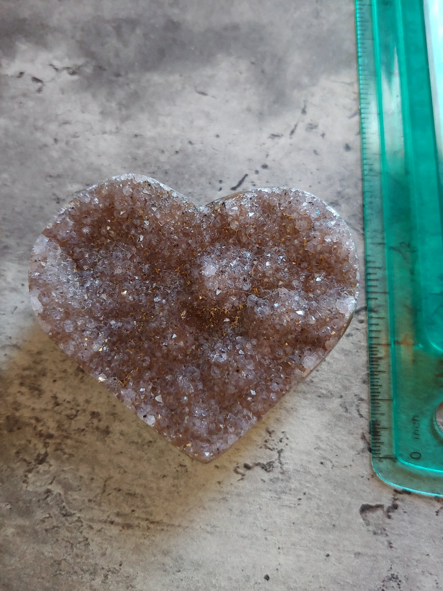 Amethyst Heart Clusters