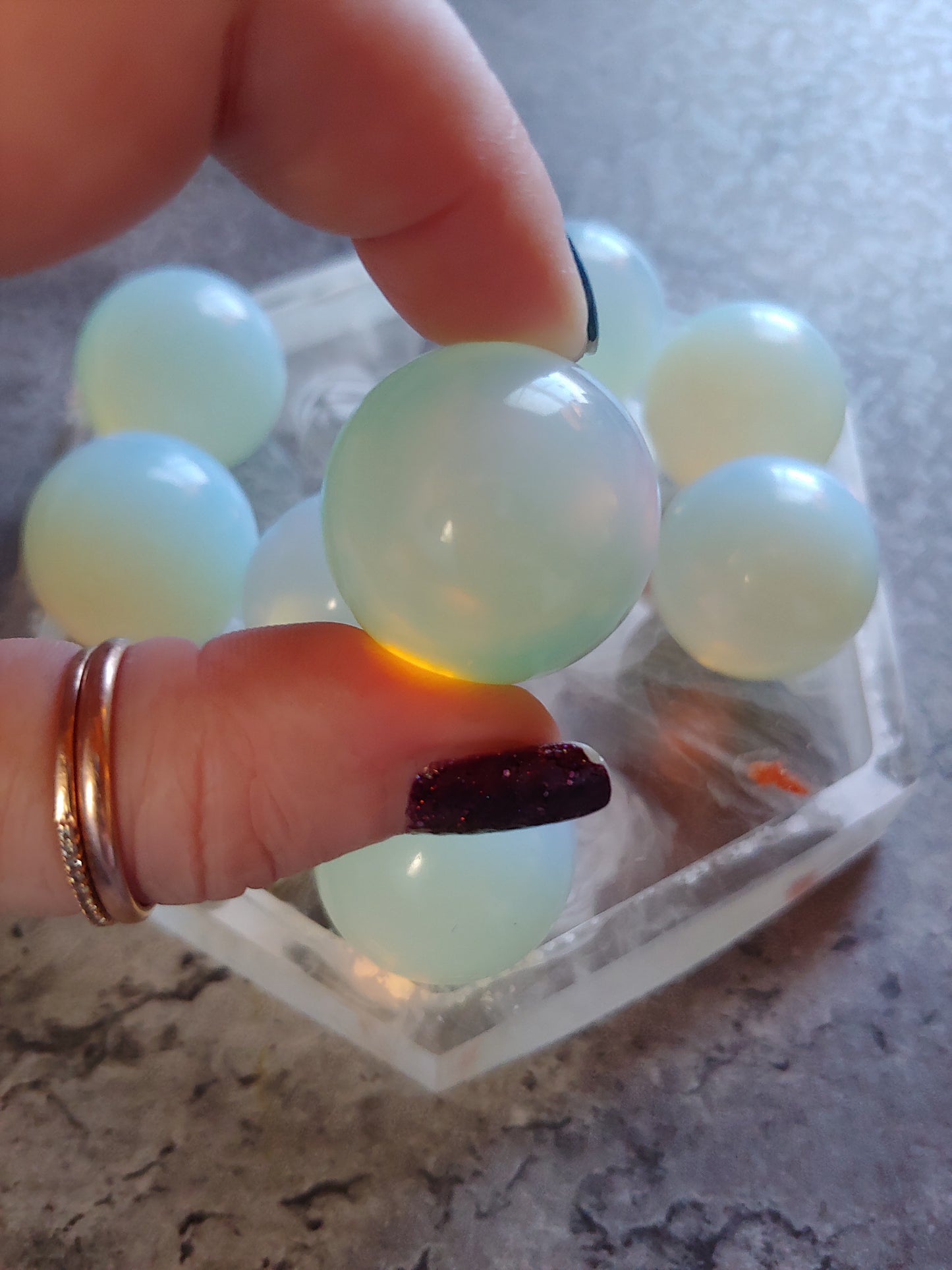 Opalite Spheres