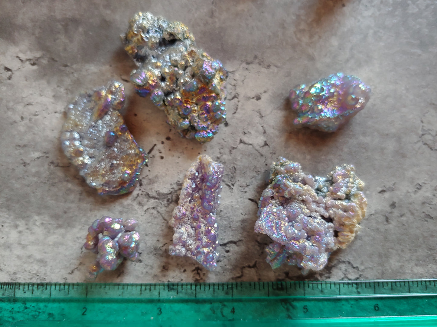 Aura Grape Agate Chunks