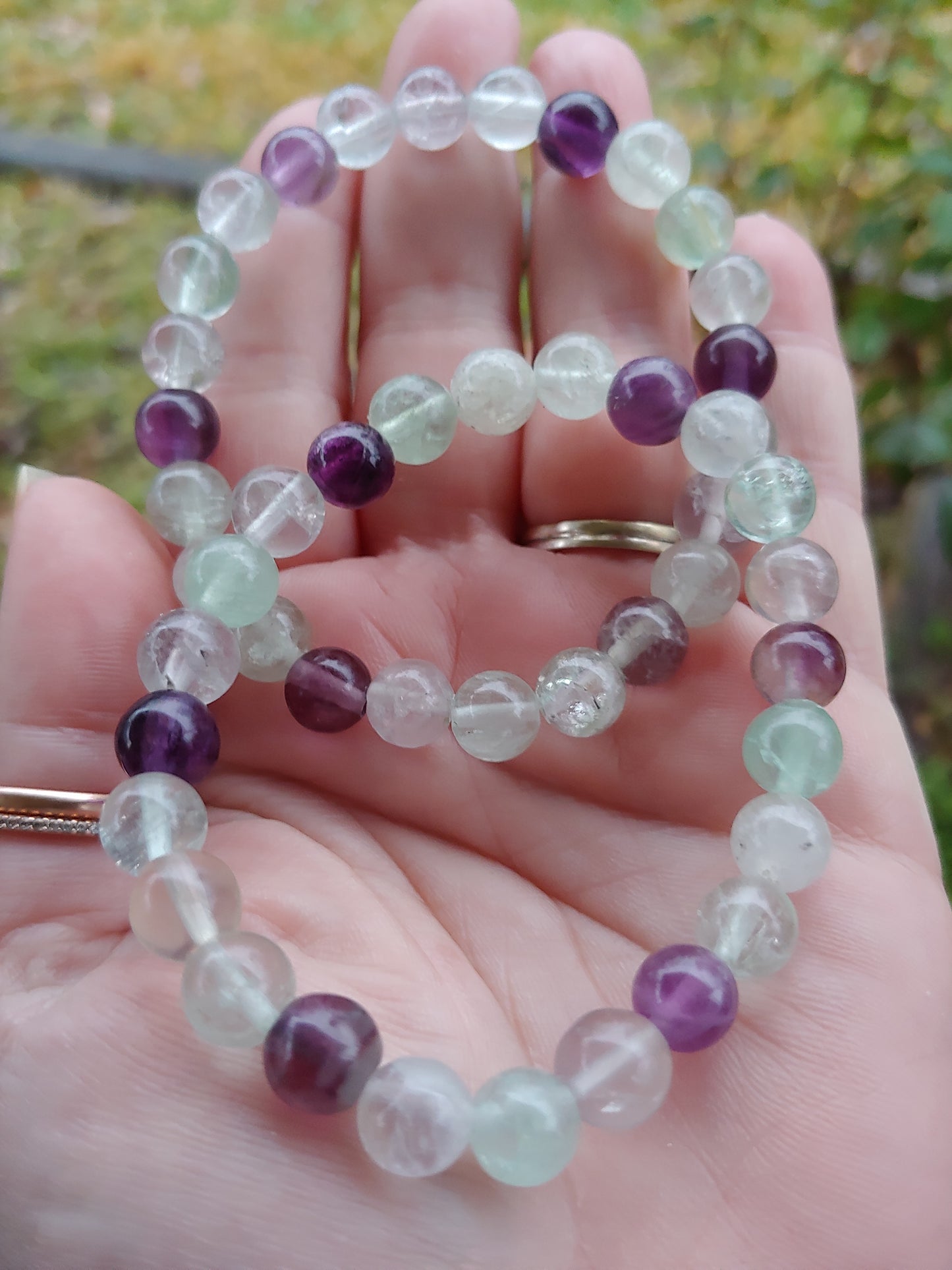 Fluorite Crystal Bracelet