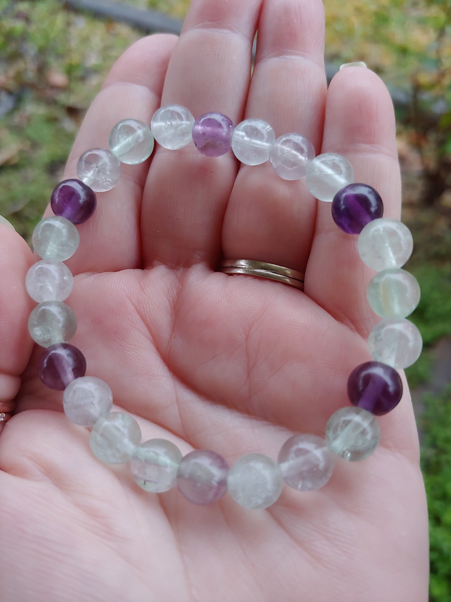 Fluorite Crystal Bracelet