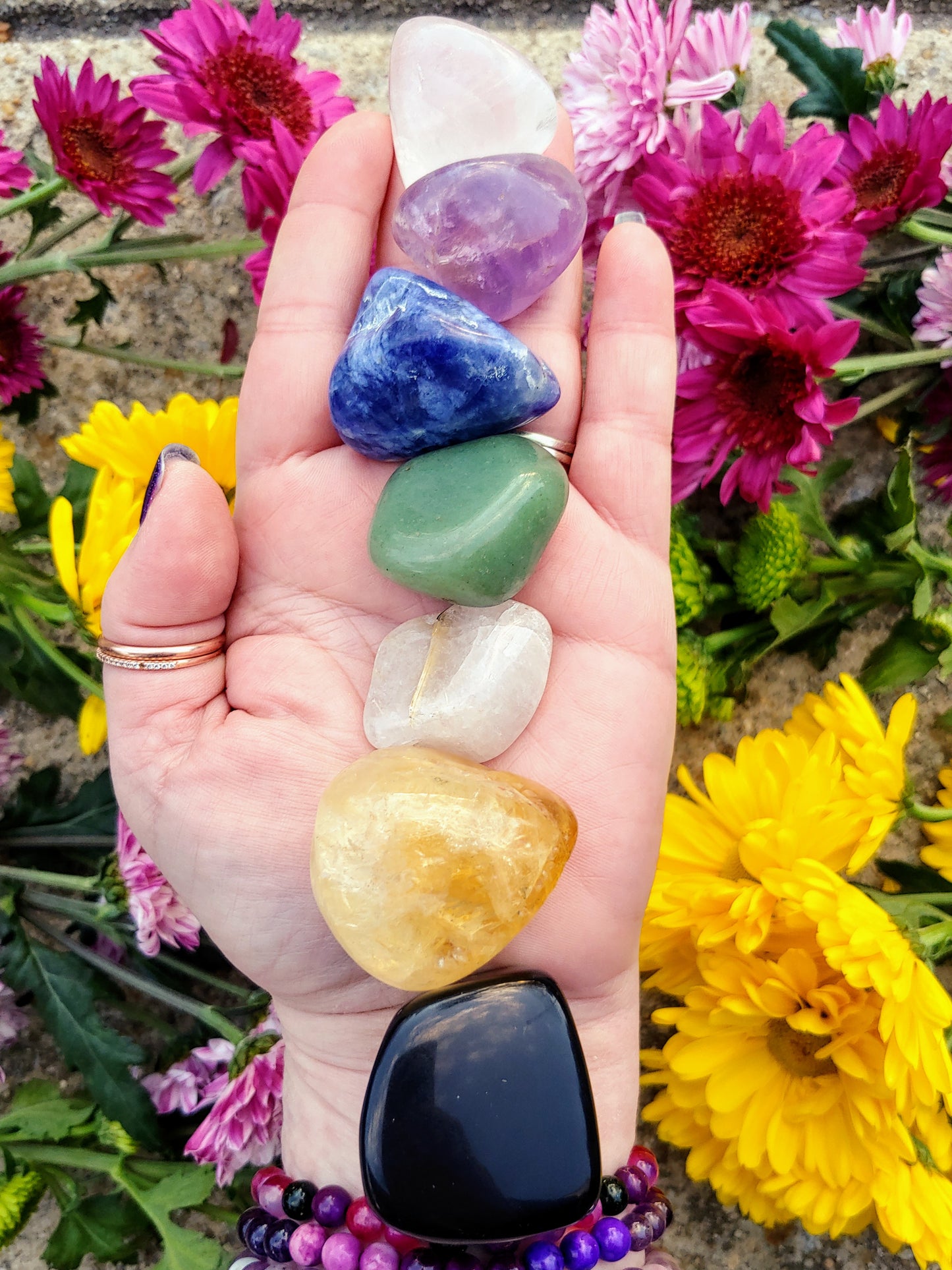 Chakra Set Large Tumbles