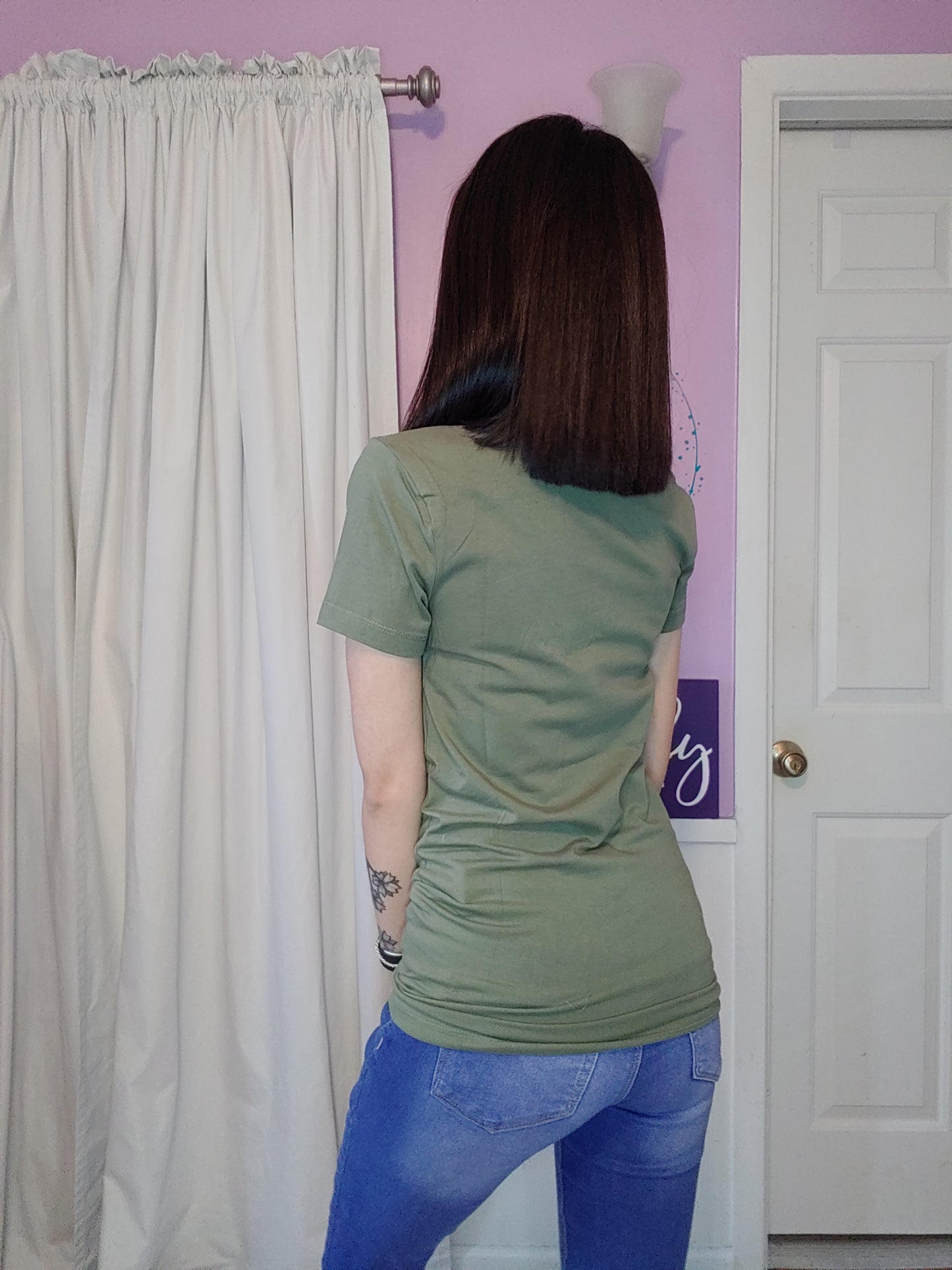 Dark Sage Fitted Tee