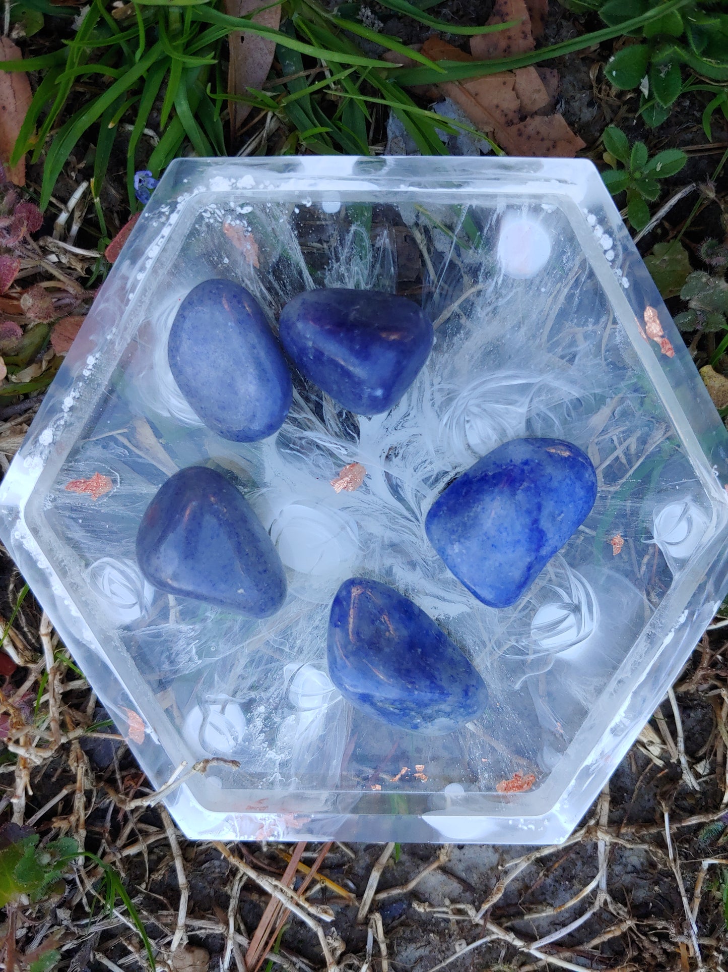 Blue Aventurine Tumbles