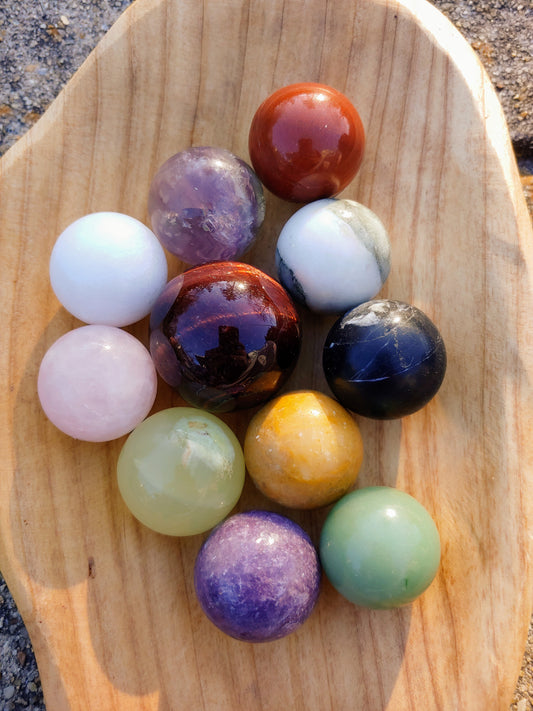Various Small Spheres