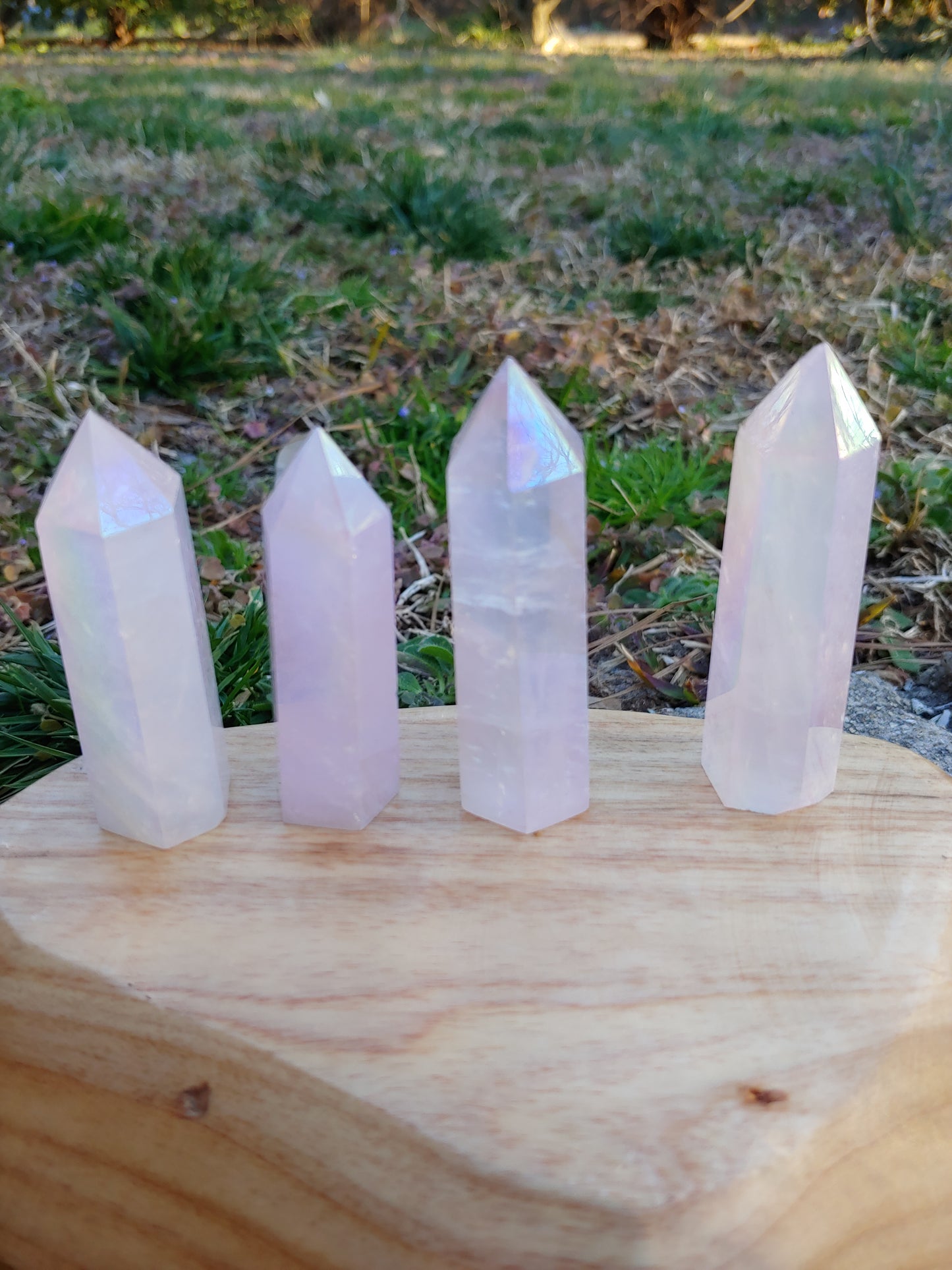 Aura Quartz Pink Tower
