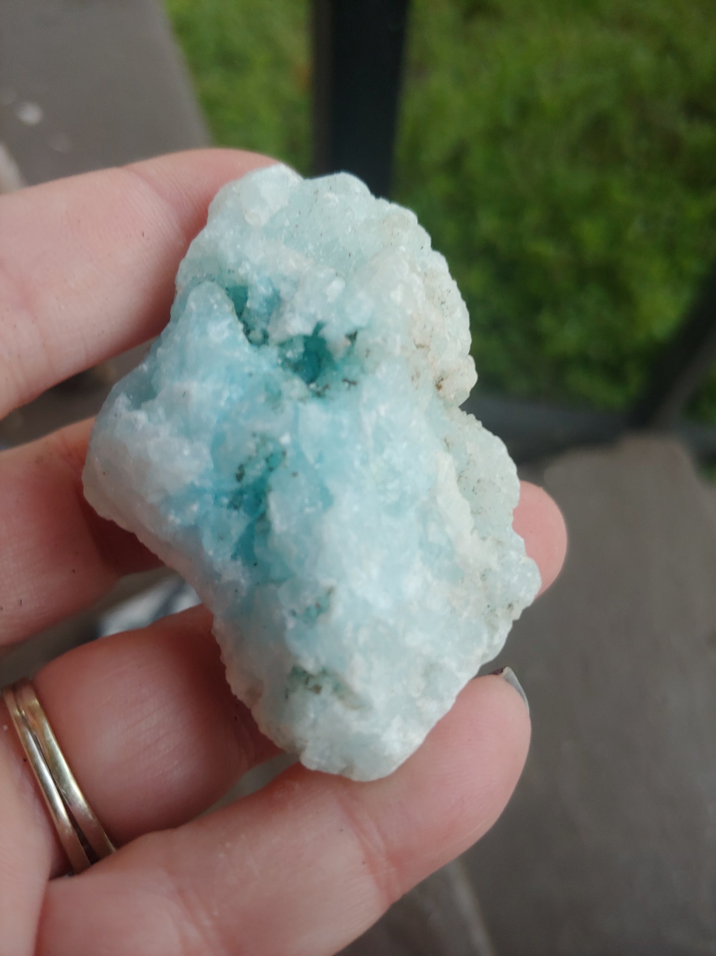 Blue Aragonite Chunks