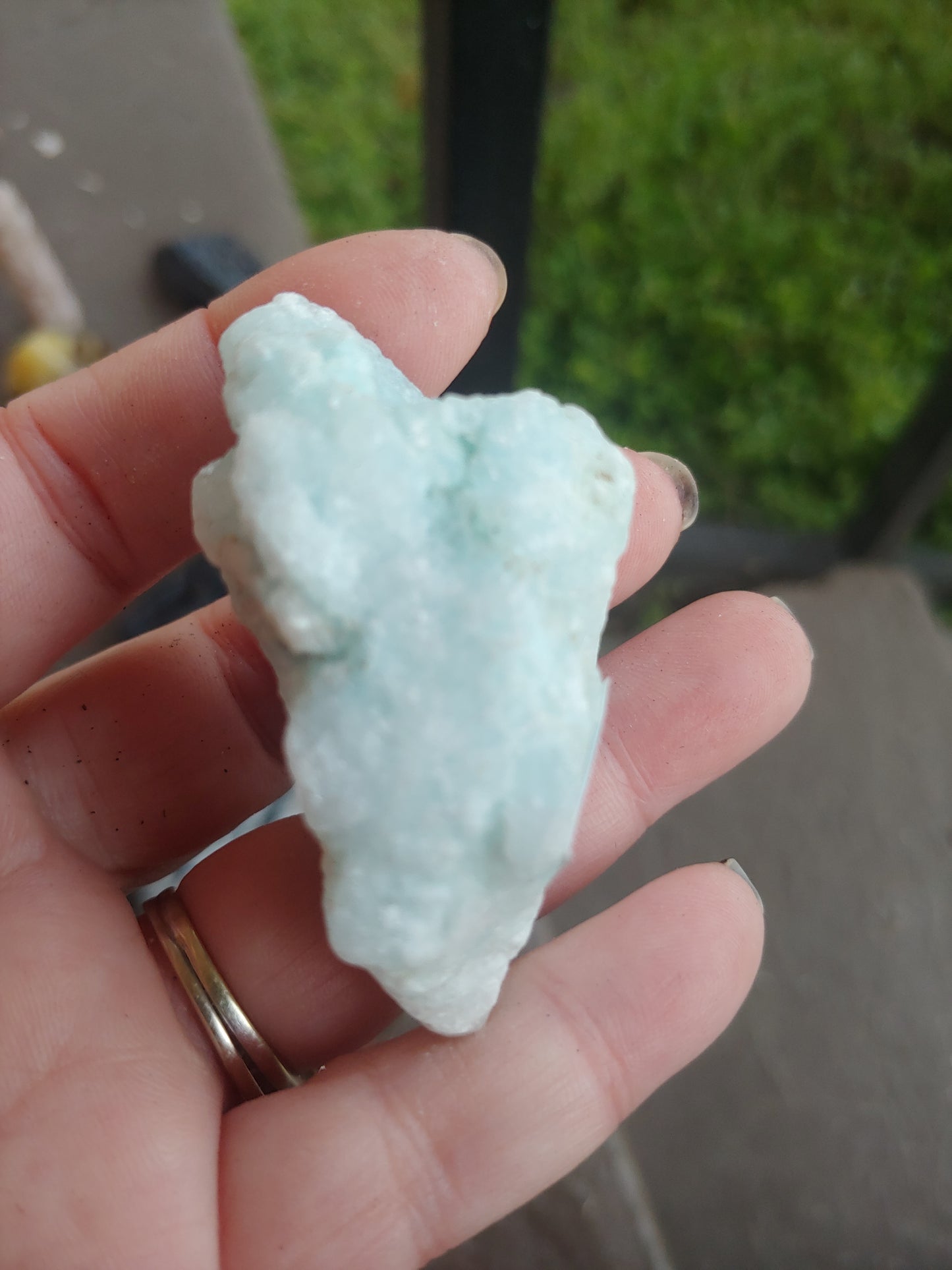 Blue Aragonite Chunks