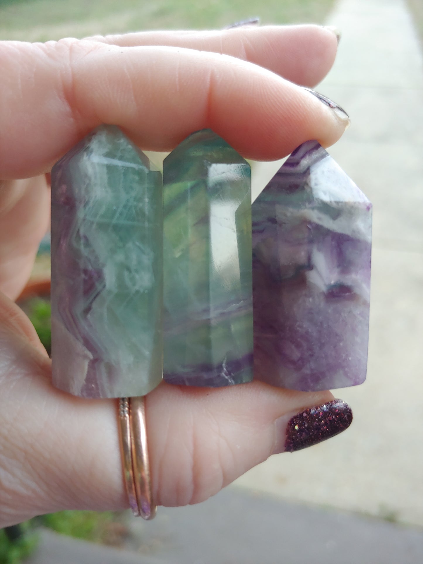 Mini Fluorite Towers