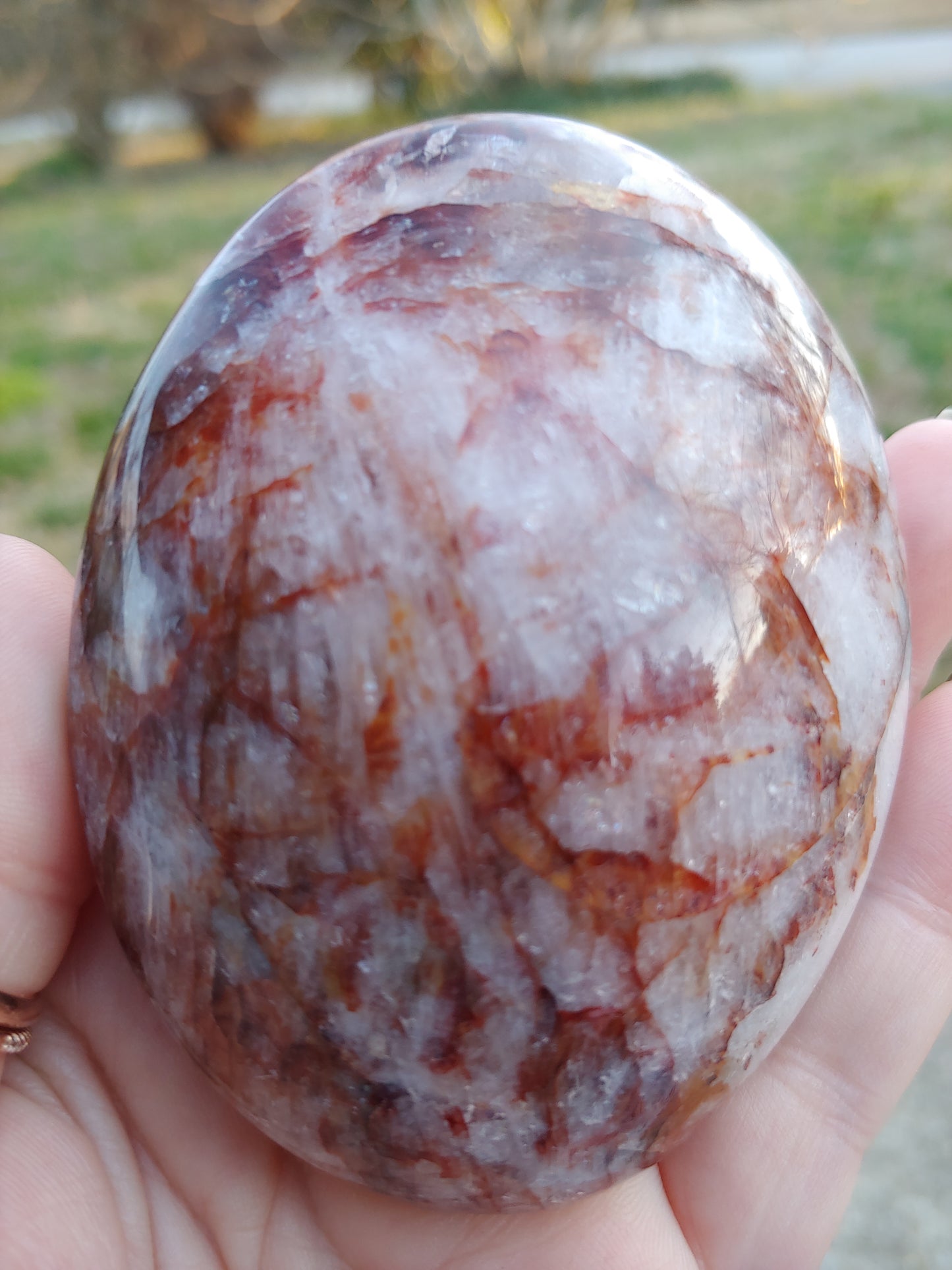 Fire Quartz Palm