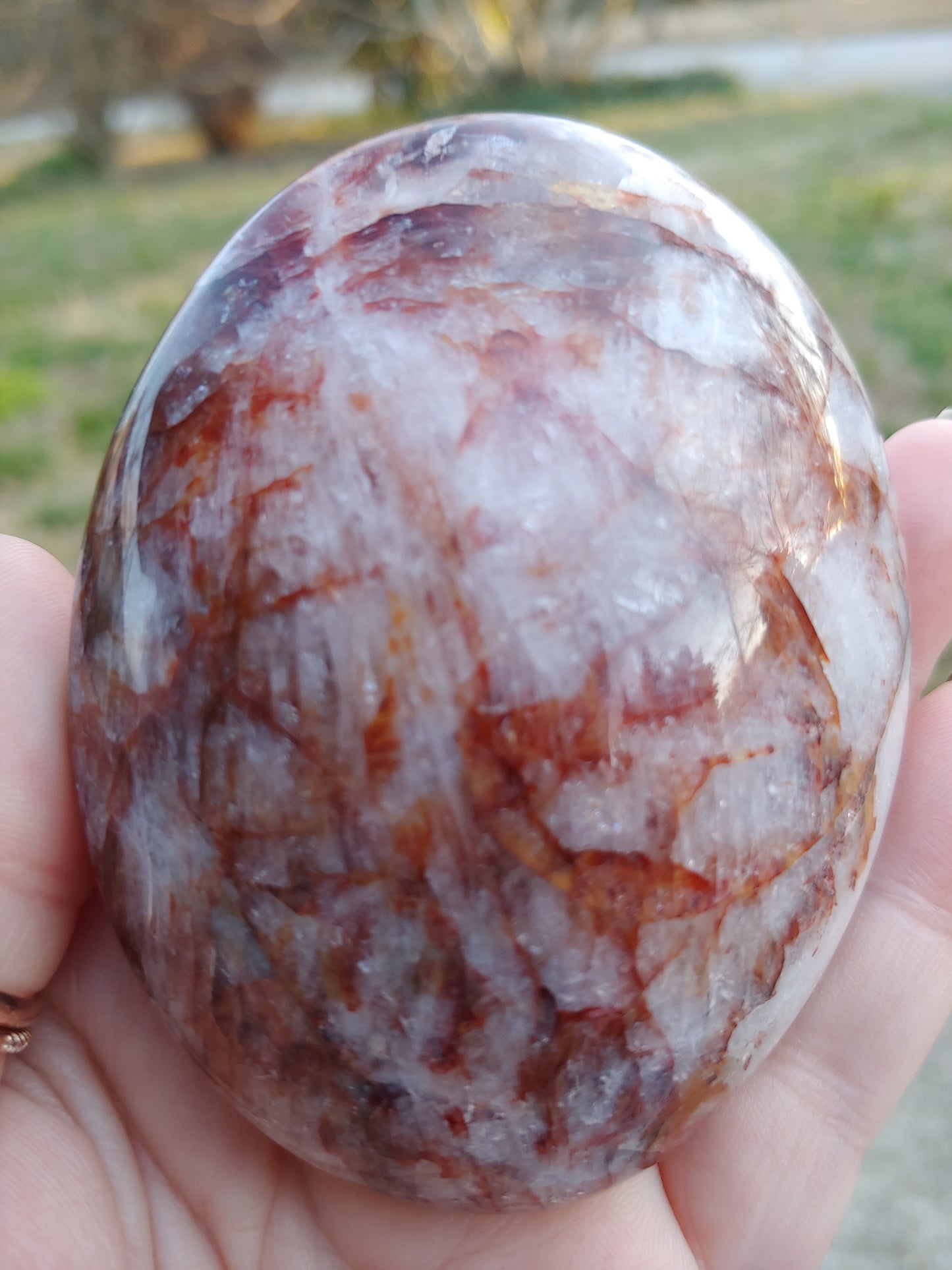 Fire Quartz Palm