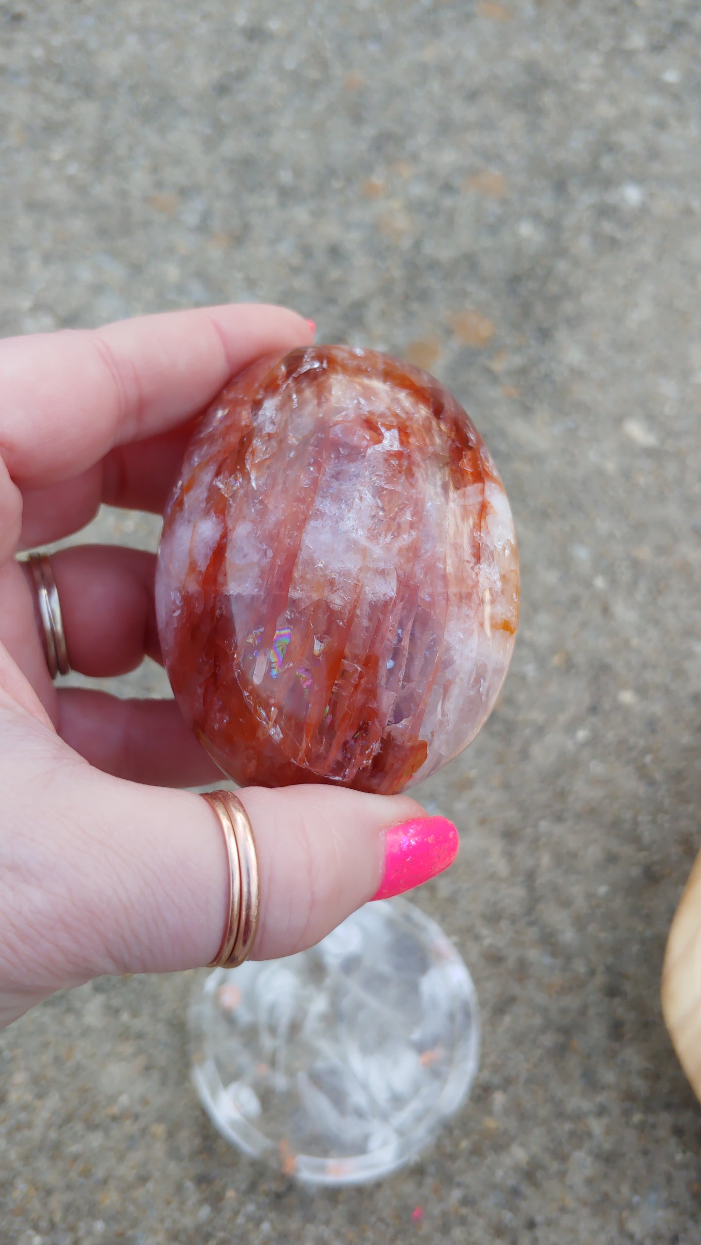 Fire Quartz Palm