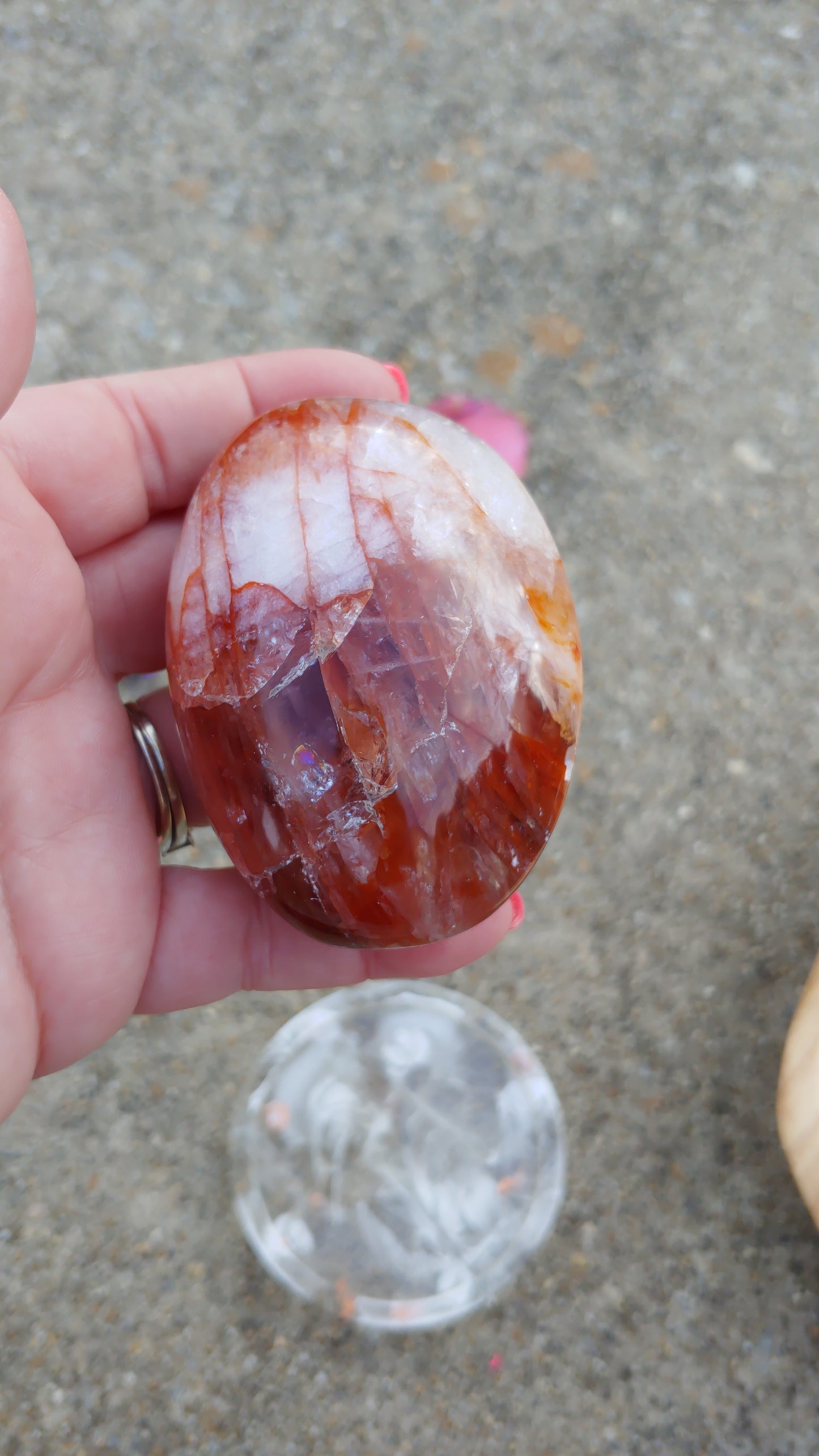 Fire Quartz Palm