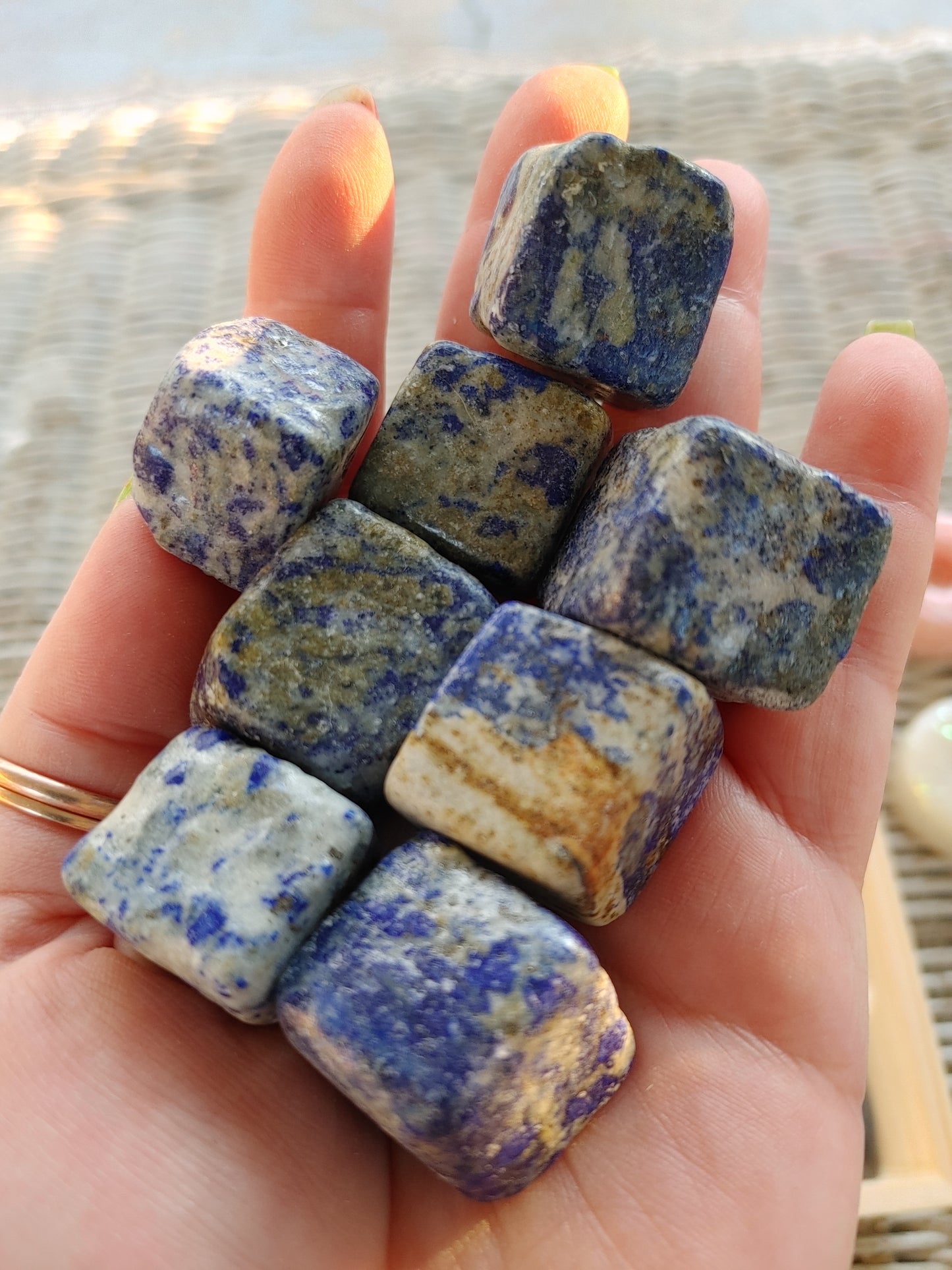 Lapiz Lazuli Cubes