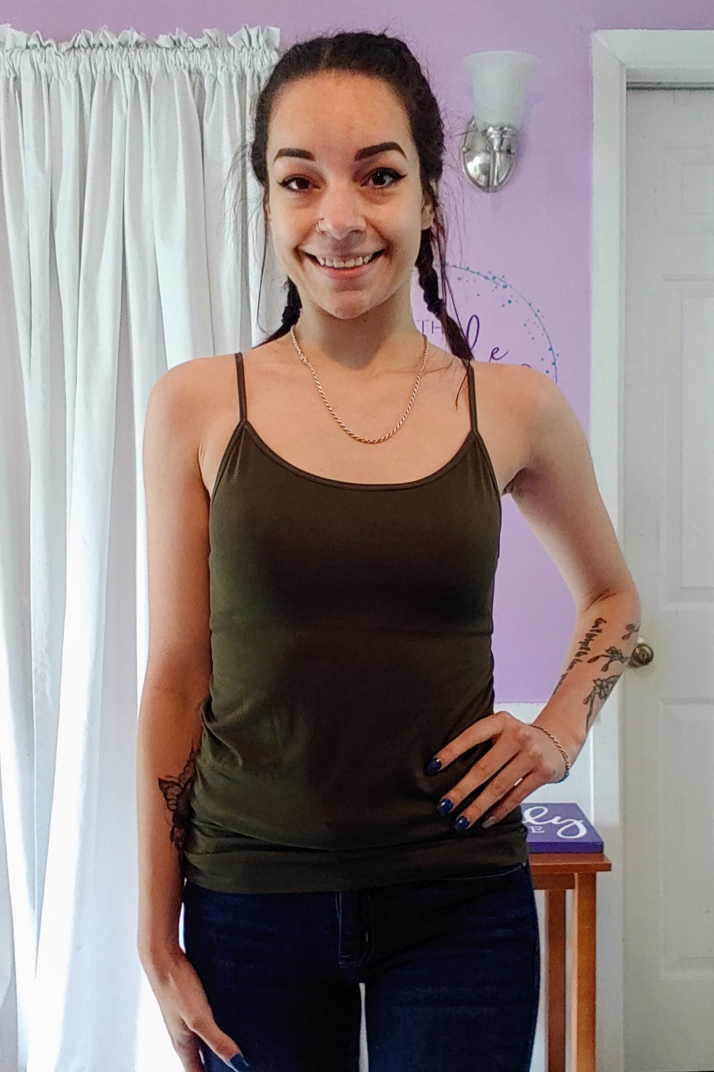 Seamless Cami in Olive (S-XL)