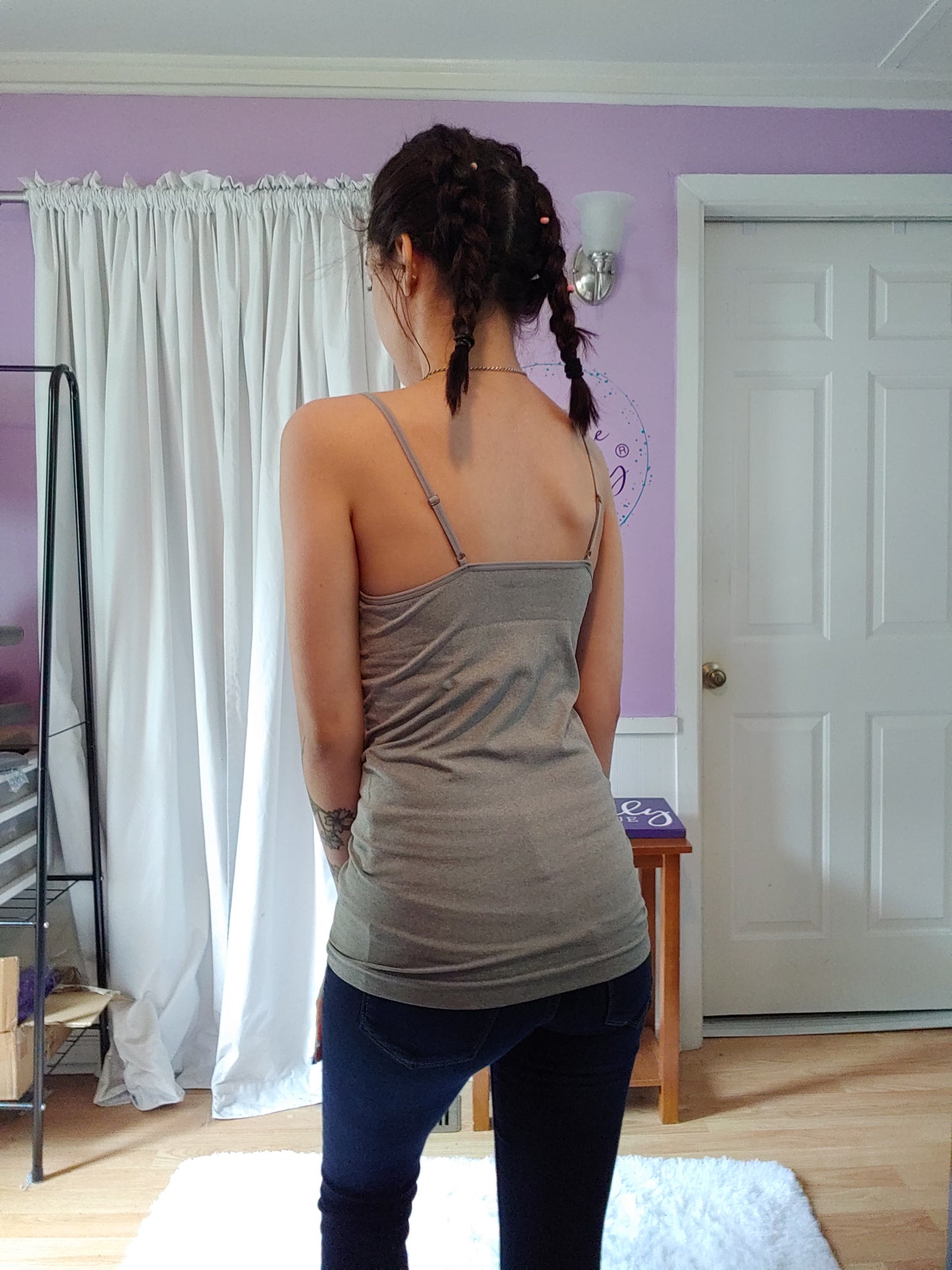 Seamless Cami in Navy (S-XL)