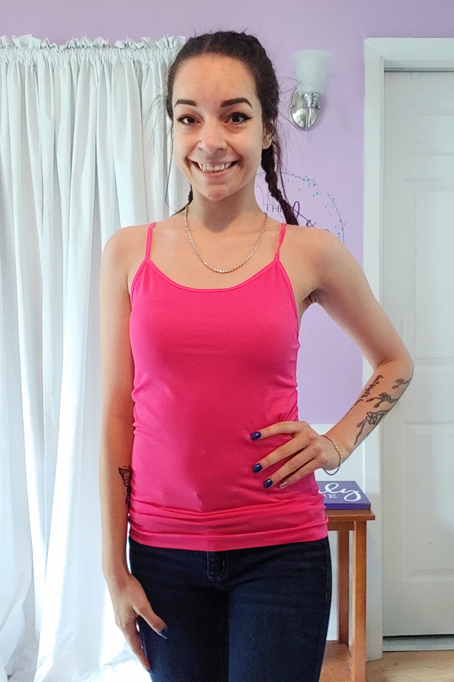 Seamless Cami in Heather Grey (S-XL)