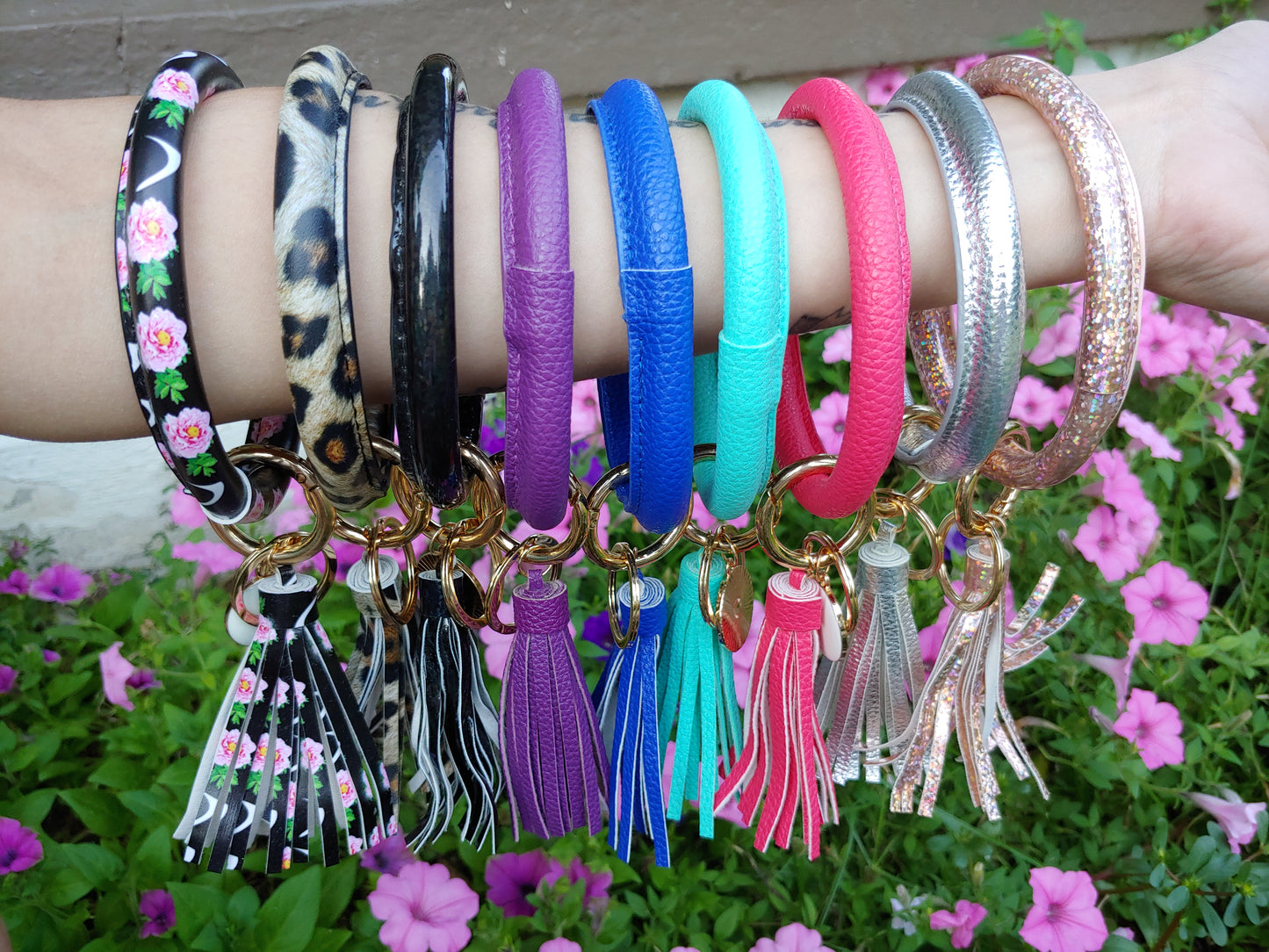 Bangle Keychain Bracelets