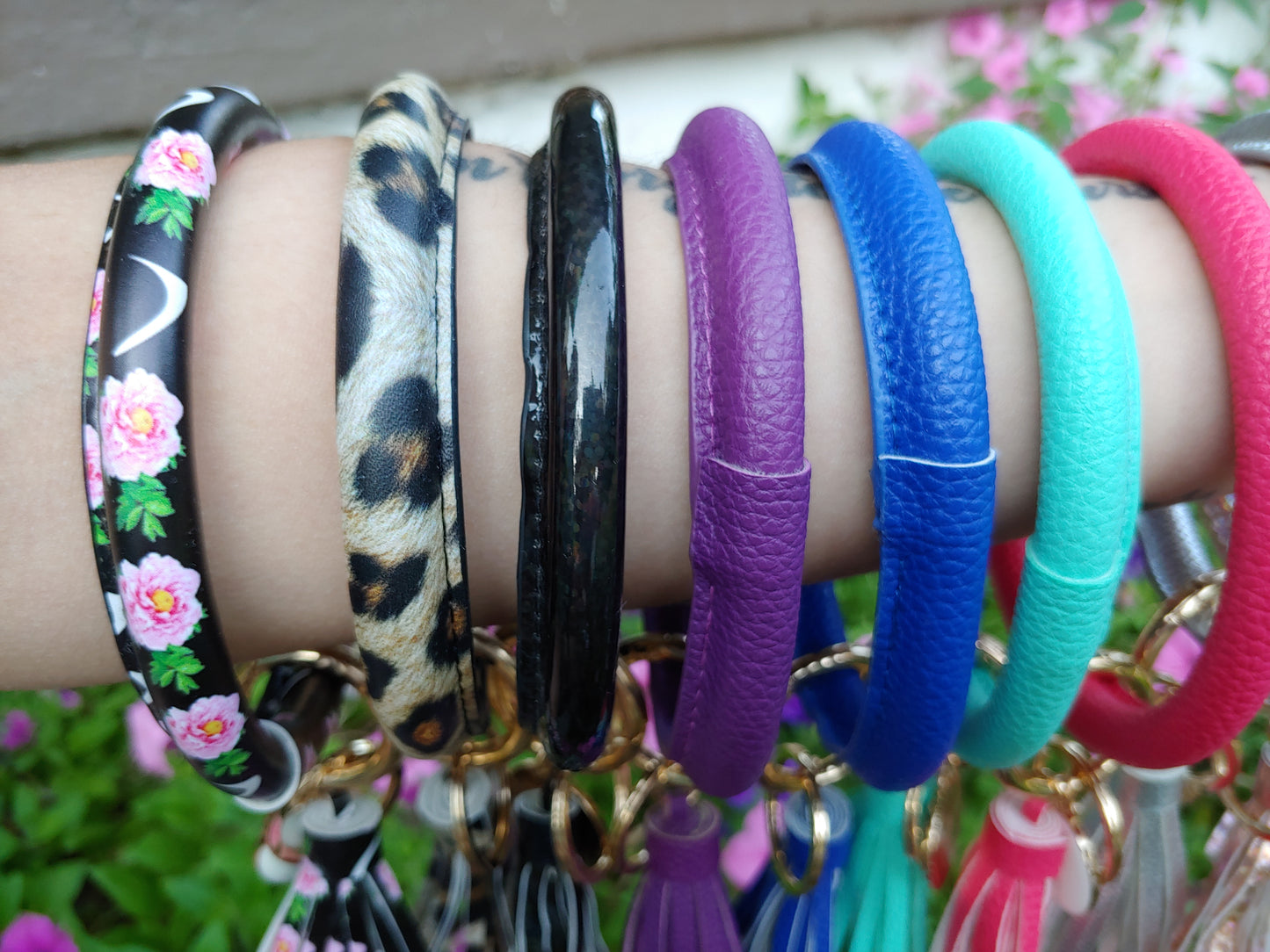 Bangle Keychain Bracelets