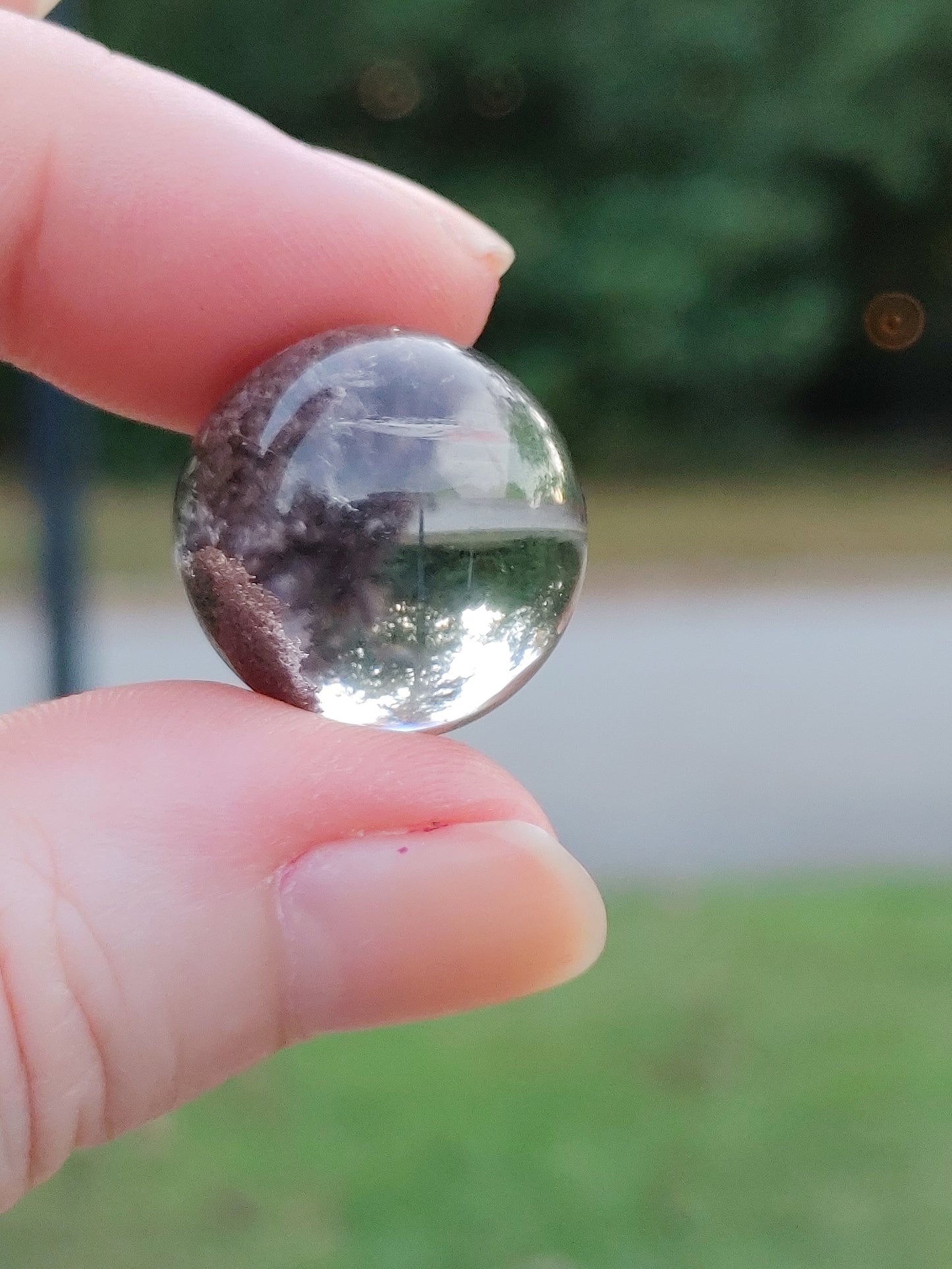 Garden Quartz Purple Mini Sphere