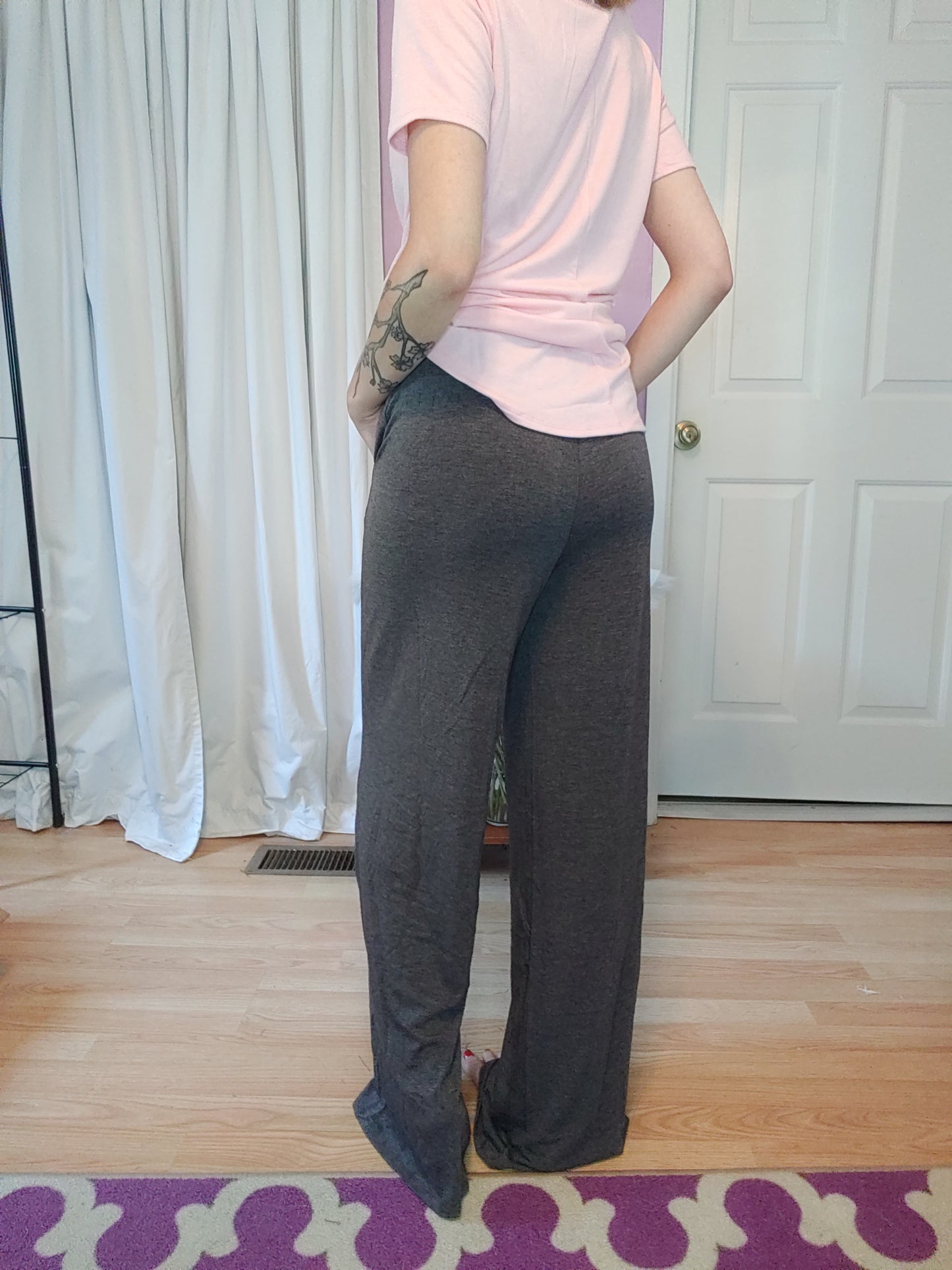 Navy Drawstring Pants (S-XL)