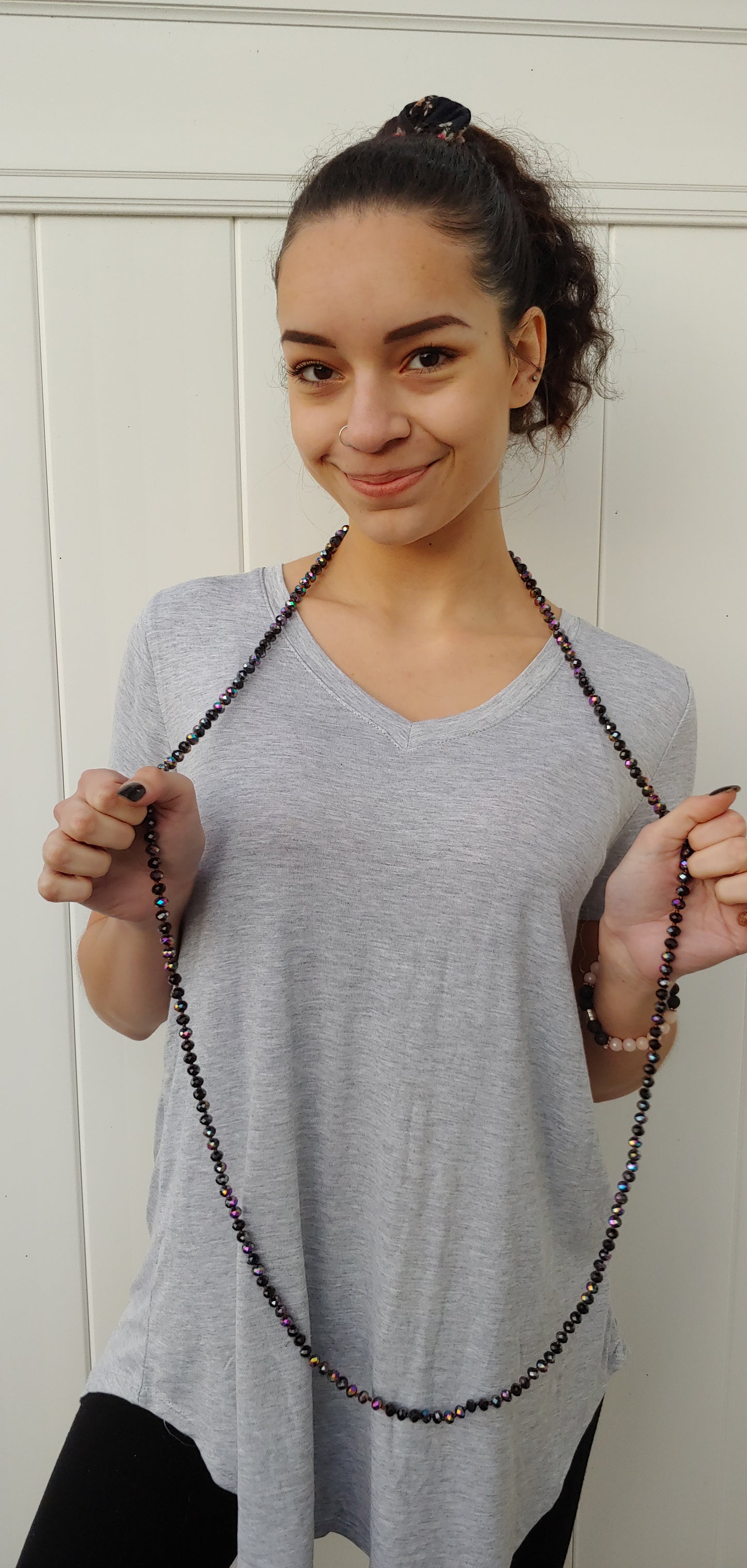 Shine Bright 60" Bead Necklace