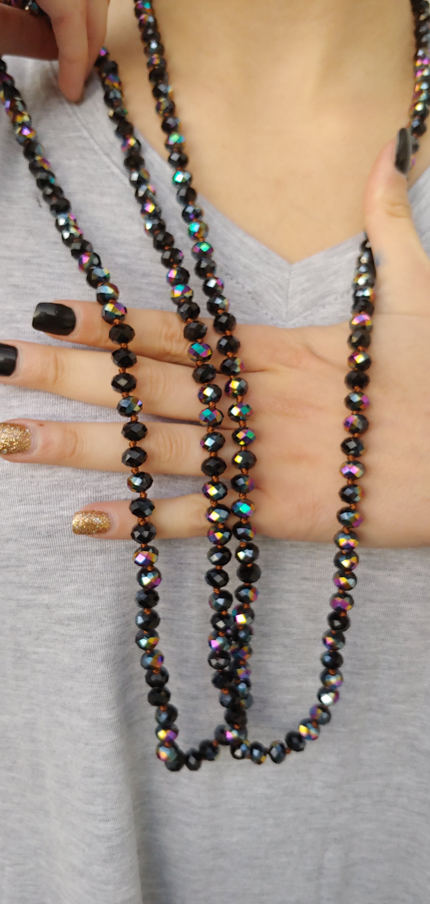 Shine Bright 60" Bead Necklace