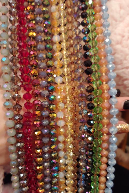 Shine Bright 60" Bead Necklace