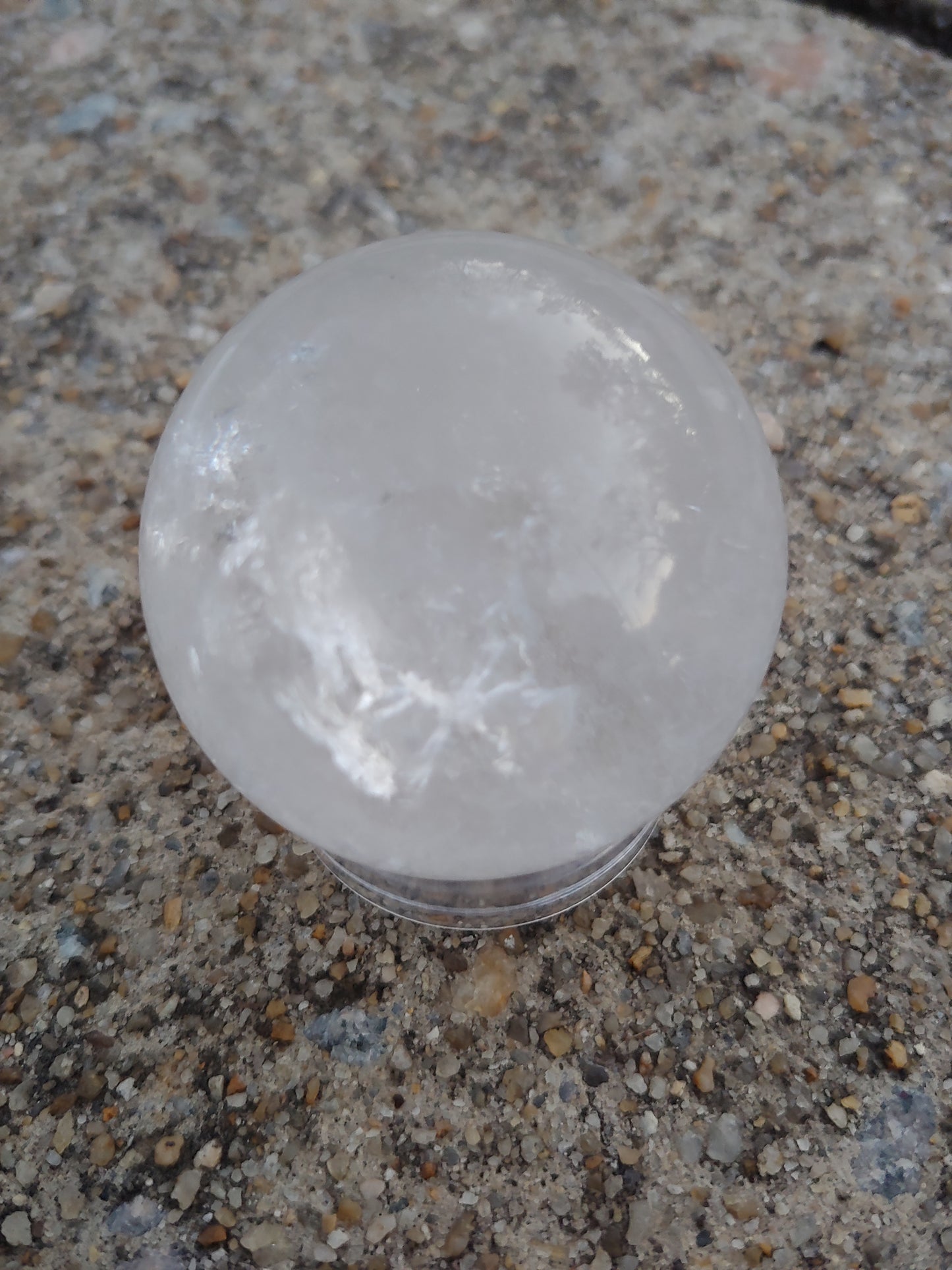 Clear Quartz Sphere