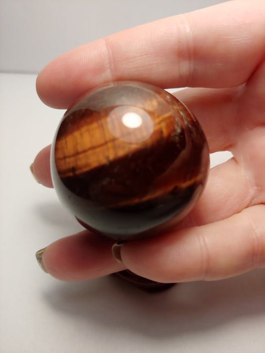 Red Tiger's Eye Sphere