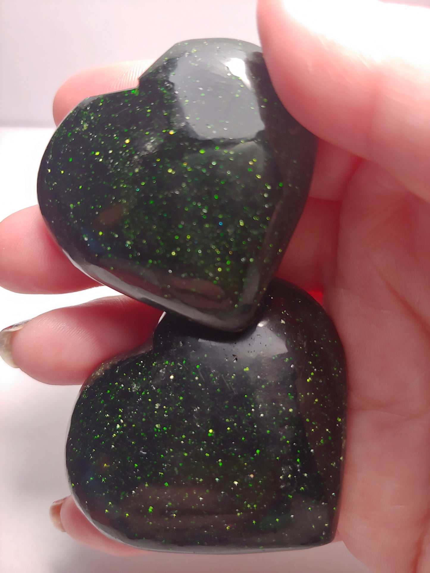 Green Sandstone Heart