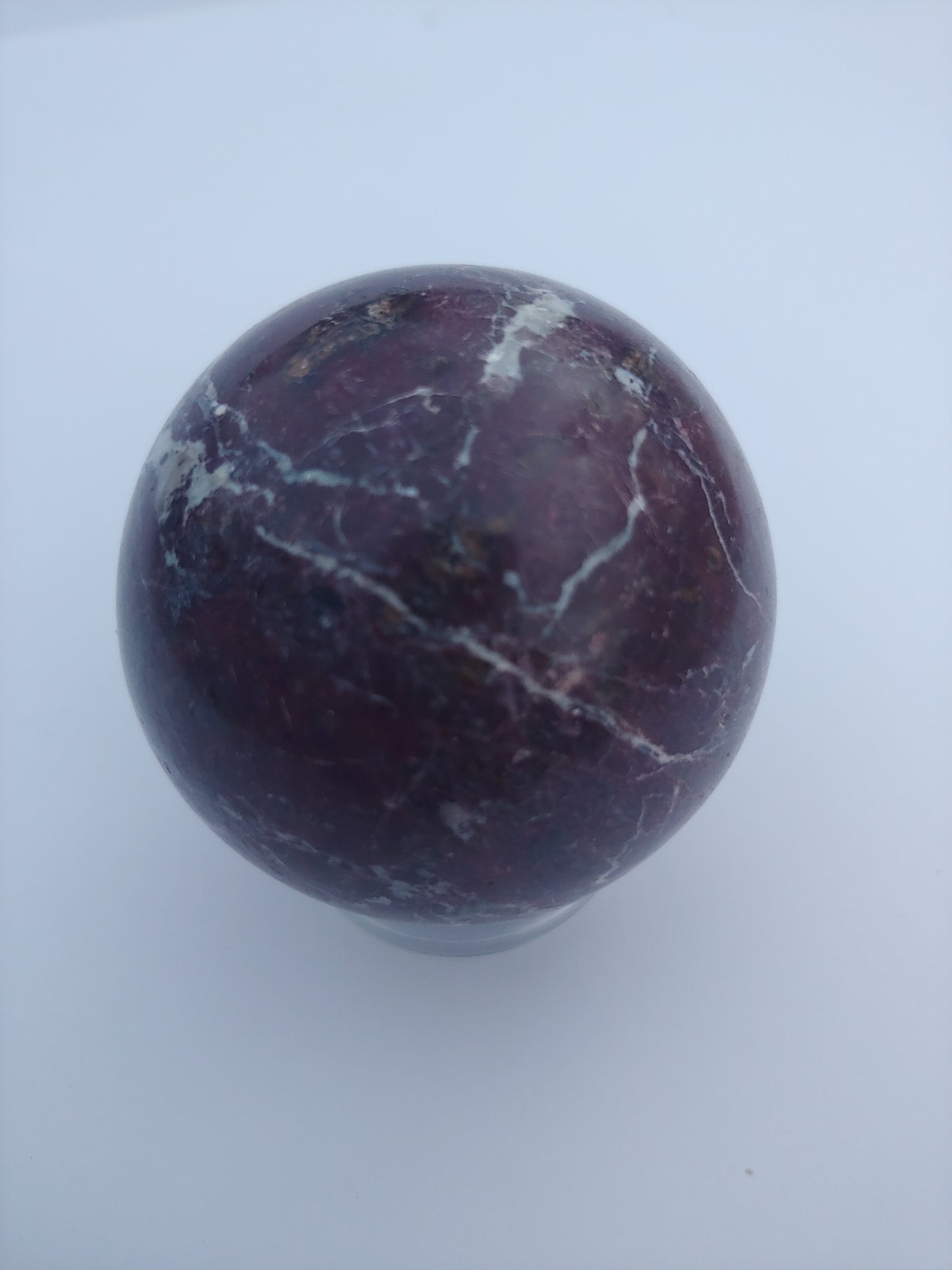 Red Zebra Jasper Sphere
