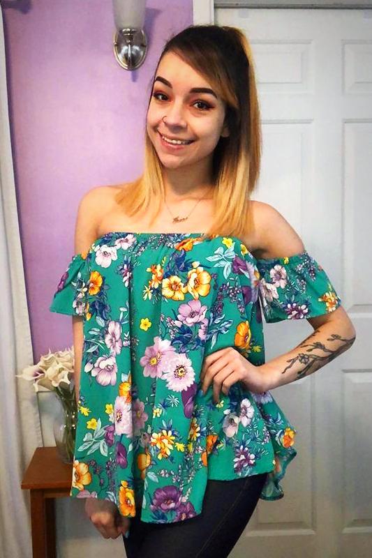 One Of A Kind Floral Top