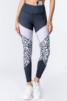 Shadow Colorblock Workout Leggings