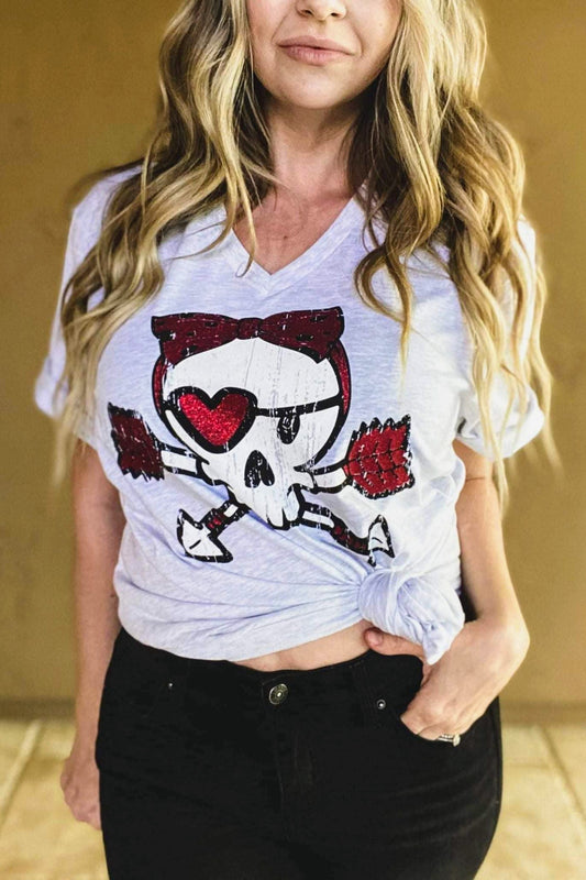 Love Skull Tee (S-XL)