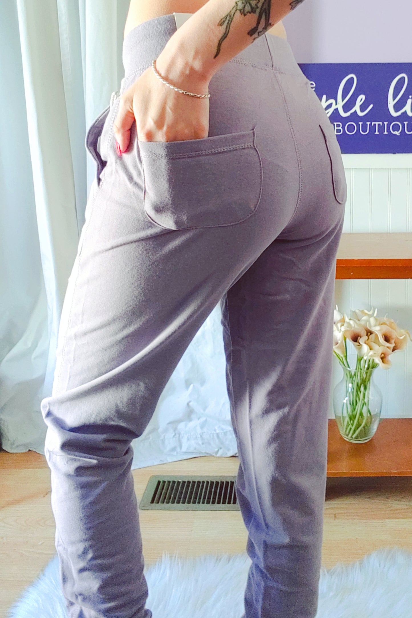 Just Right Joggers In Navy (S-XL)