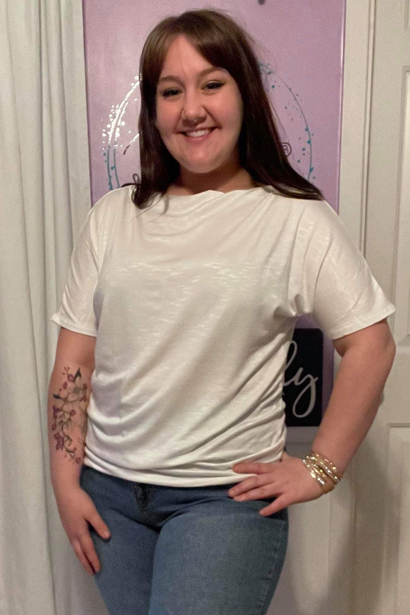 Ginny Dolman in Ivory (S-XL)