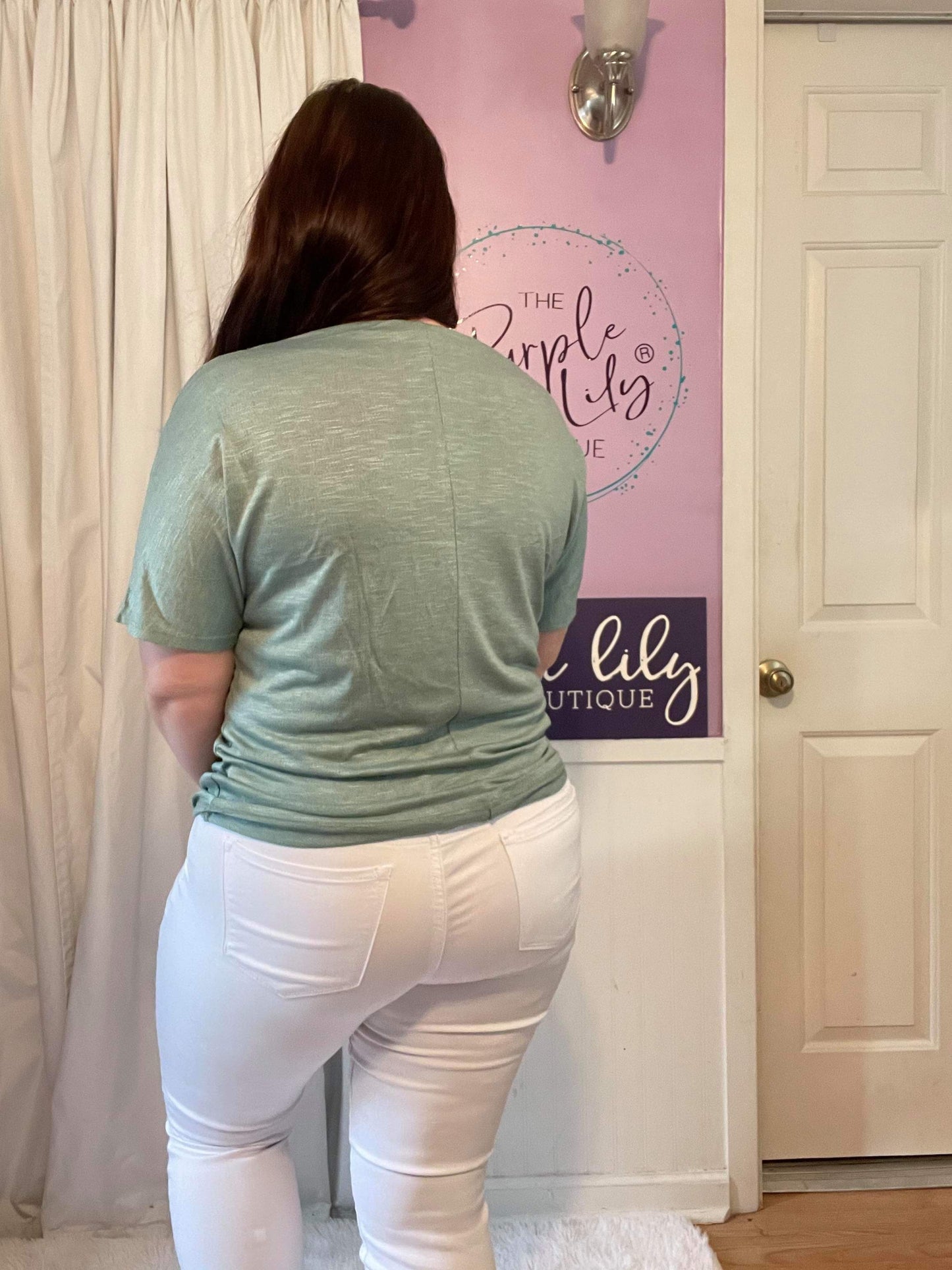 Ginny Dolman in Sage(S-XL)