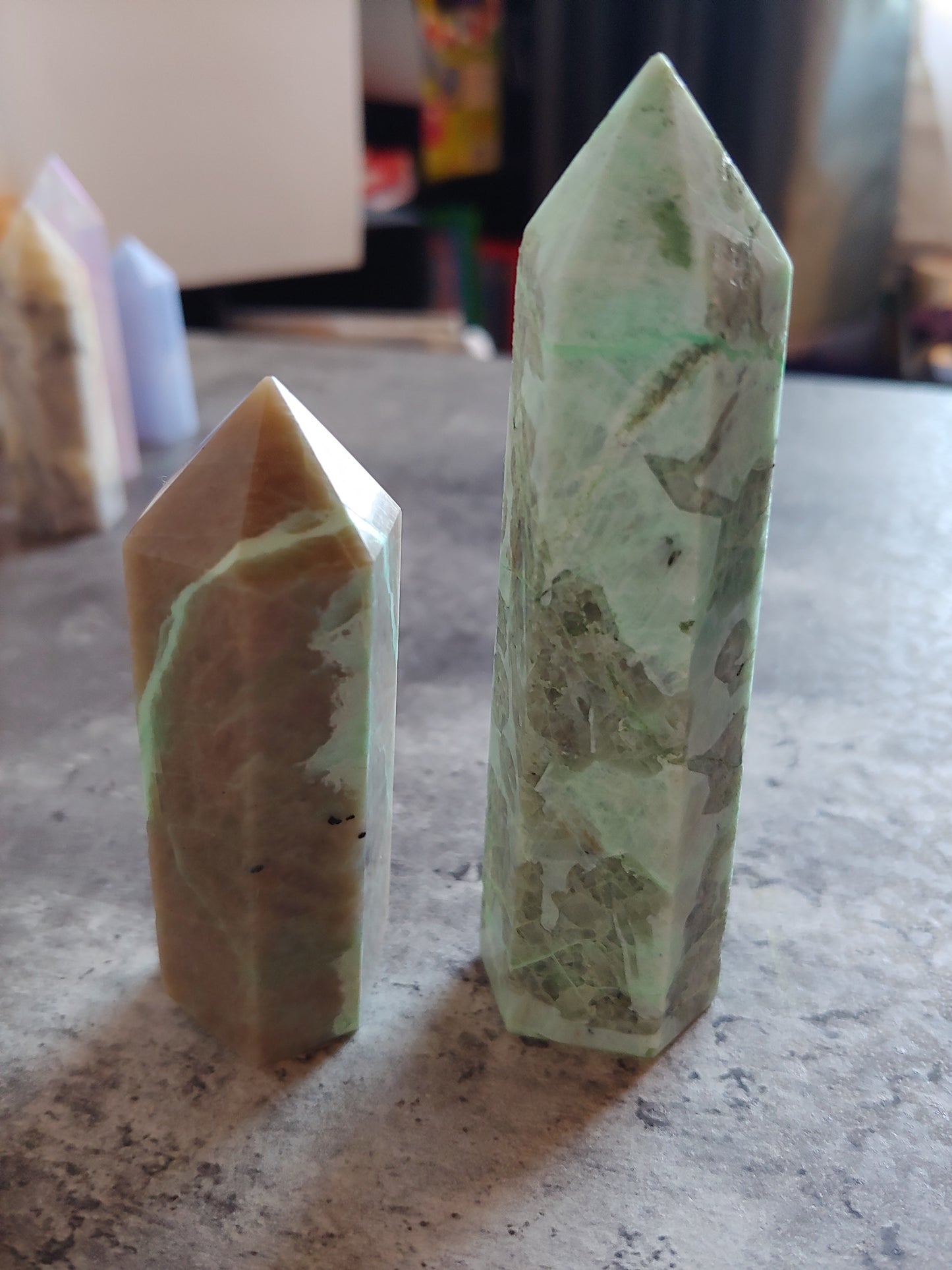 Green Moonstone Towers