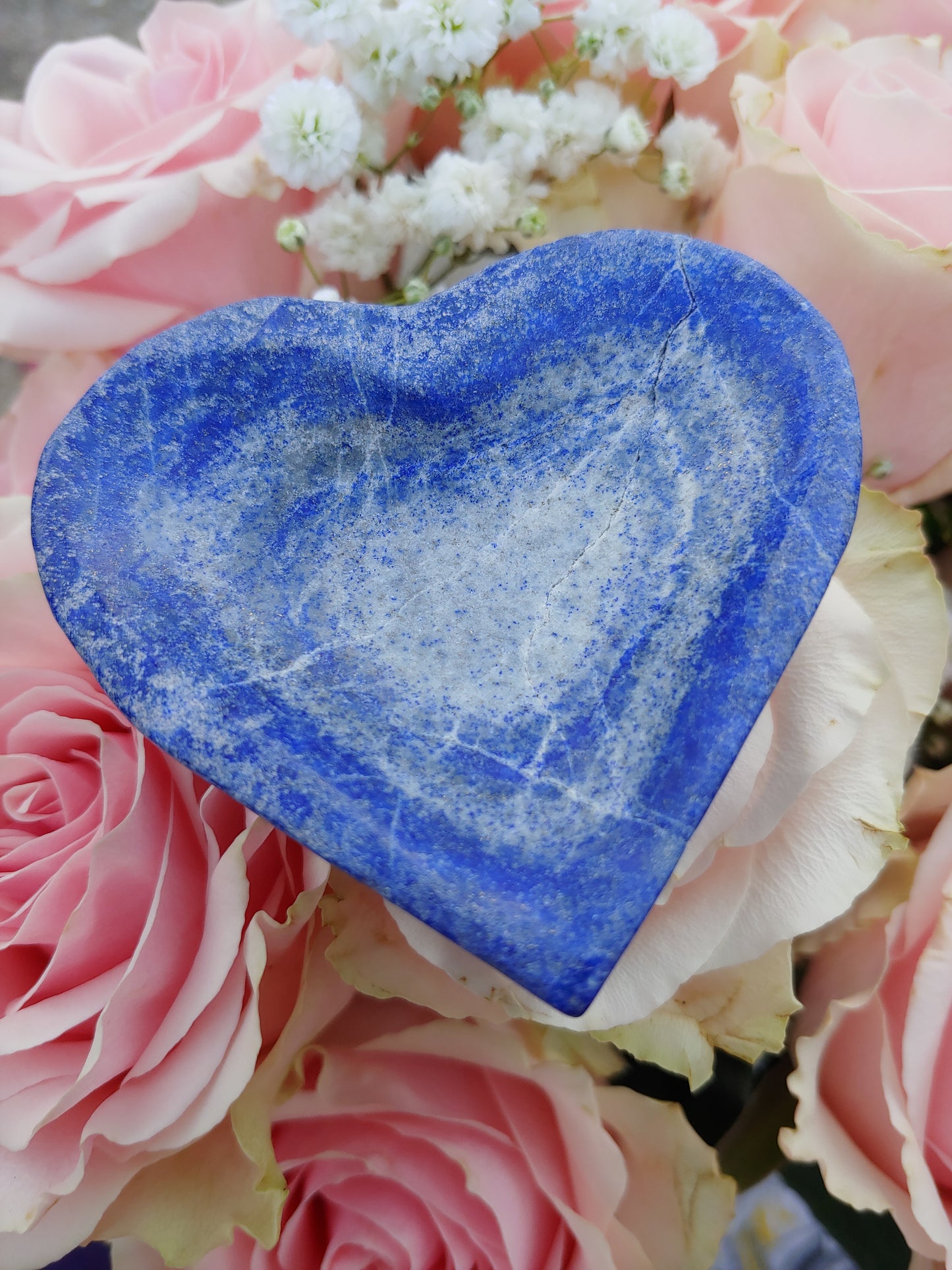 Lapis Lazuli Heart Bowl