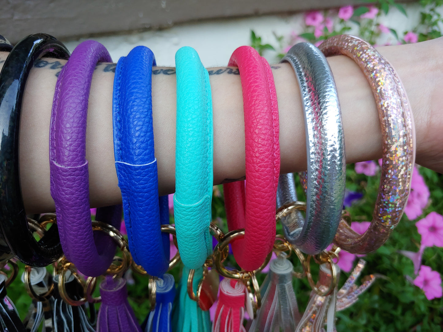 Bangle Keychain Bracelets