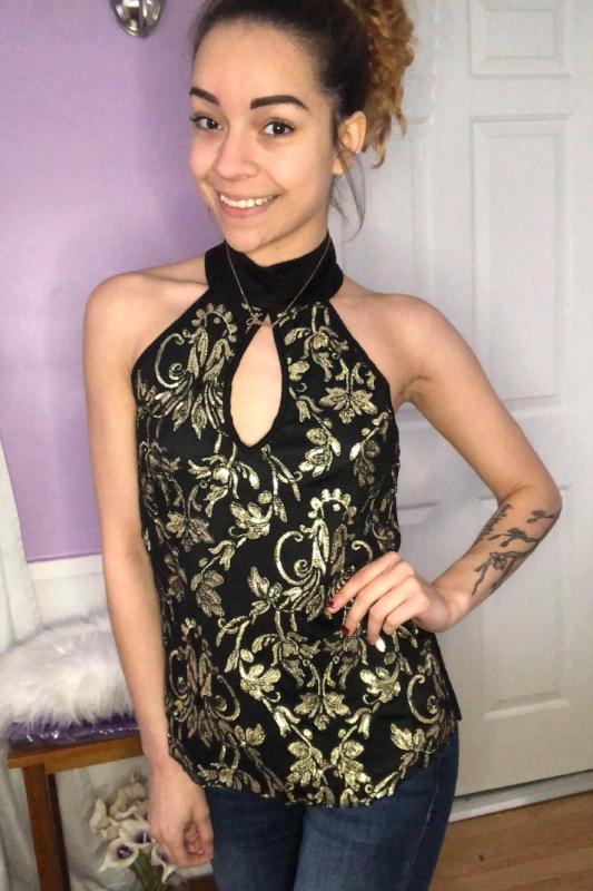 Embroidered Envy Top