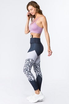 Shadow Colorblock Workout Leggings