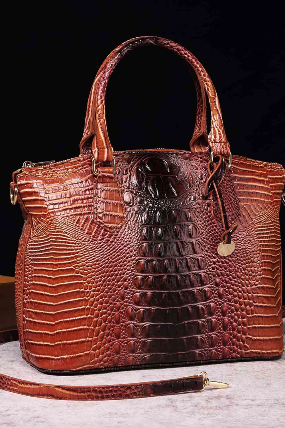 Gradient PU Leather Handbag 12 Colors!